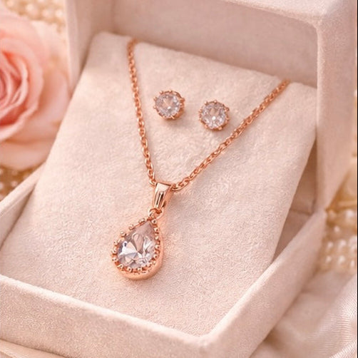 Rose Aurelia Teardrop Set